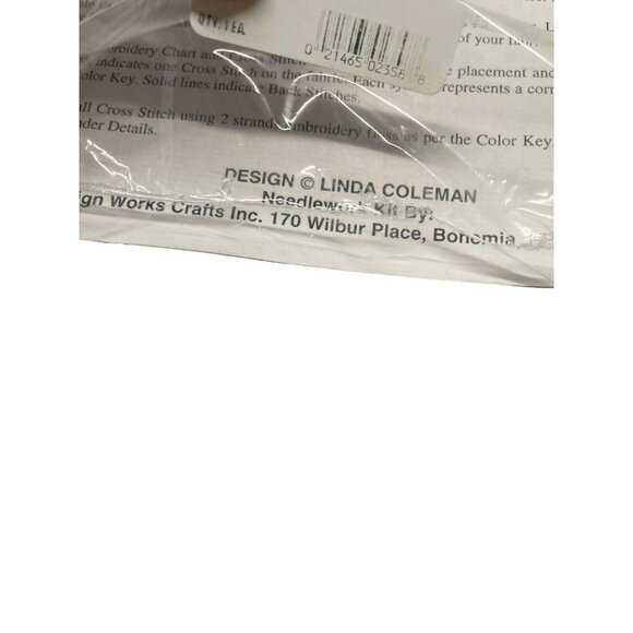 Linda Coleman Design Works A Cat Is 10x12 in Counted Cross Stitch Kit - Picture 2 of 2